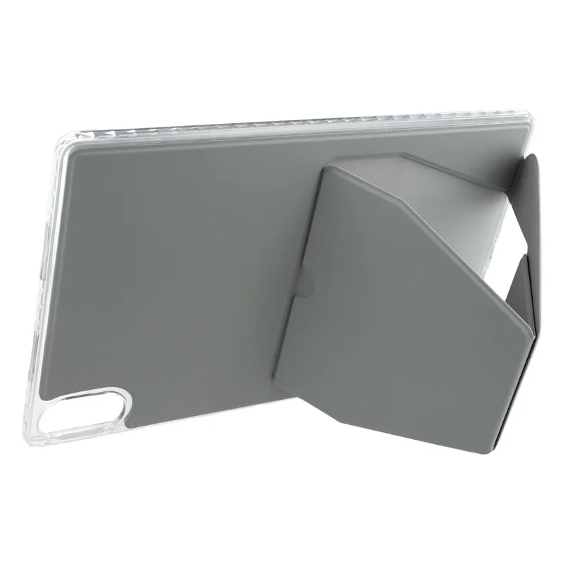 For Huawei MatePad Air (2024)  /  MatePad 12 X Case TPU PU Leather Kickstand Tablet Cover - Grey