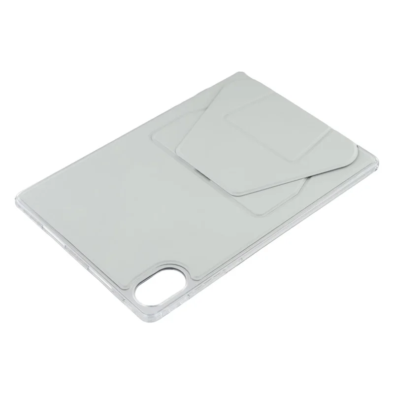 For Huawei MatePad Air (2024)  /  MatePad 12 X Case TPU PU Leather Kickstand Tablet Cover - Grey