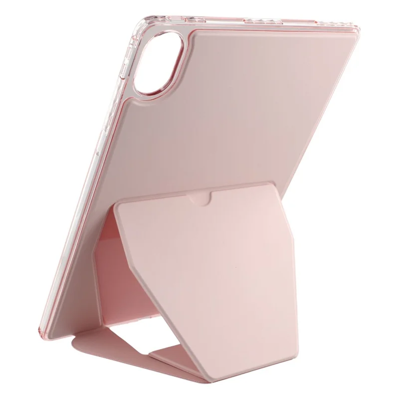For Huawei MatePad Air (2024)  /  MatePad 12 X Case TPU PU Leather Kickstand Tablet Cover - Pink