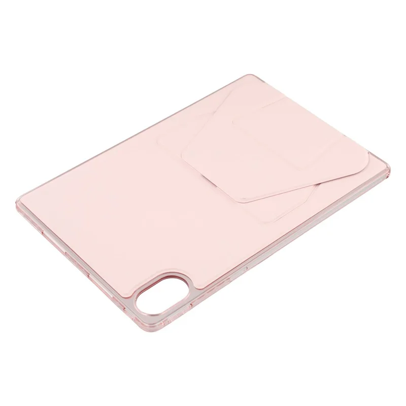 For Huawei MatePad Air (2024)  /  MatePad 12 X Case TPU PU Leather Kickstand Tablet Cover - Pink