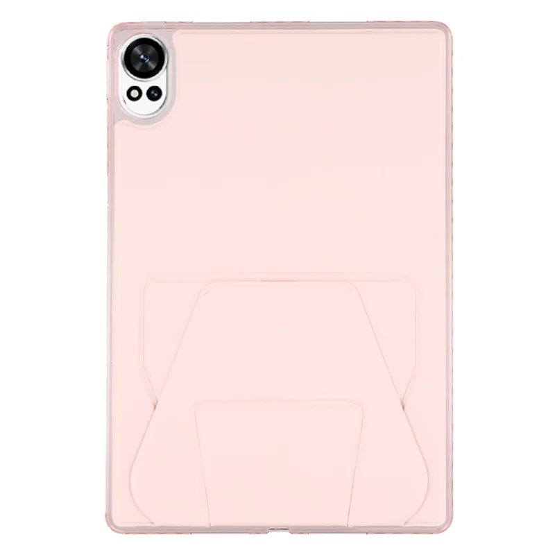For Huawei MatePad Air (2024)  /  MatePad 12 X Case TPU PU Leather Kickstand Tablet Cover - Pink