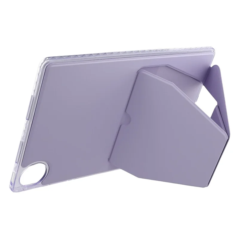 Cover per Huawei MatePad Pro 12.2 (2024) Custodia in TPU e Pelle con Supporto - Viola