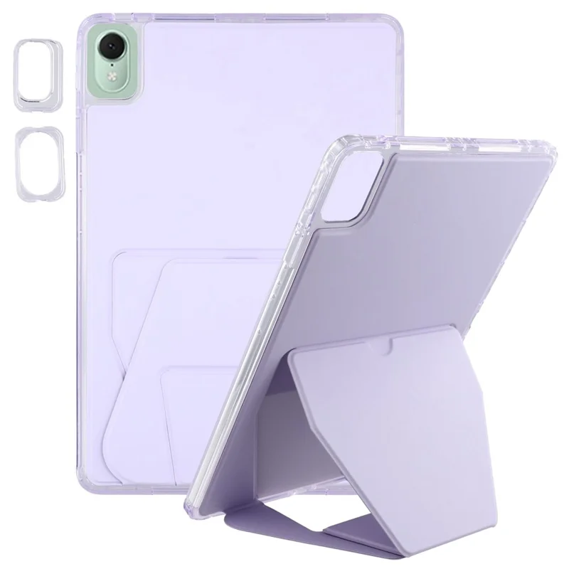 Tablet Case For Huawei MatePad Air 11.5 inch (2023)  /  MatePad 11.5  /  MatePad 11.5 S TPU PU Leather Kickstand Cover - Purple