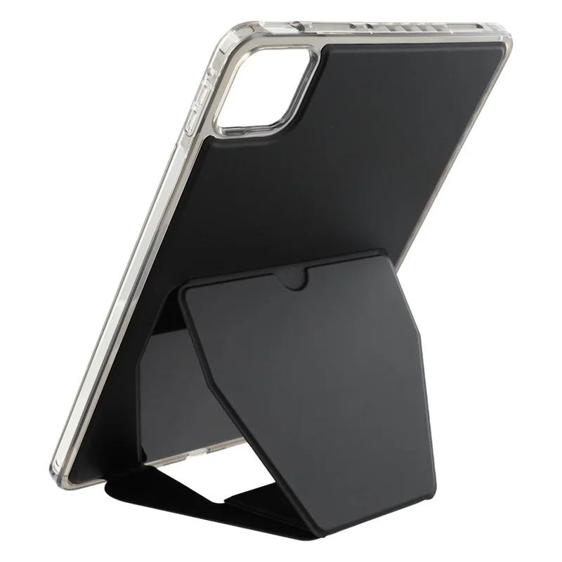 For Xiaomi Poco Pad X1 / Pad 8 Pro / Pad 8 / Pad 7 Pro / Pad 7 Case TPU PU Leather Kickstand Tablet Cover - Black