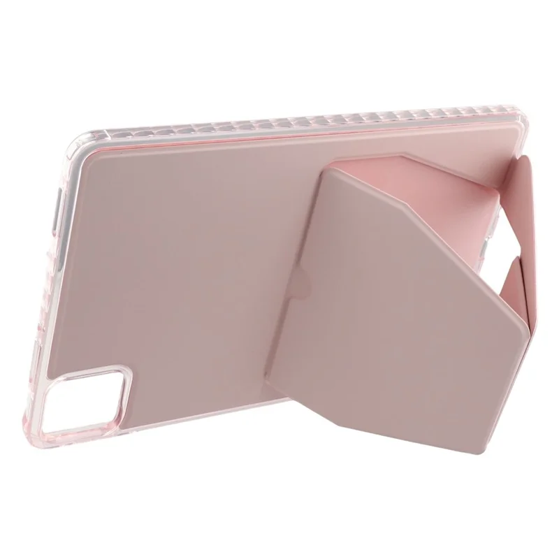 Für Xiaomi Pad 7 / Pad 7 Pro Hülle TPU PU-Leder Ständer Tablet Schutzhülle - Rosa