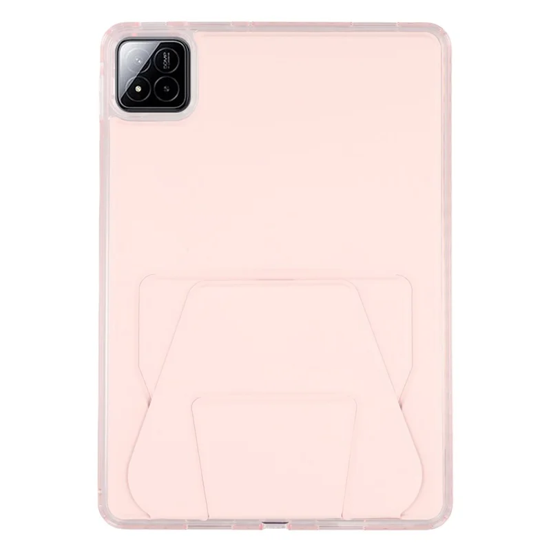 Für Xiaomi Pad 7 / Pad 7 Pro Hülle TPU PU-Leder Ständer Tablet Schutzhülle - Rosa