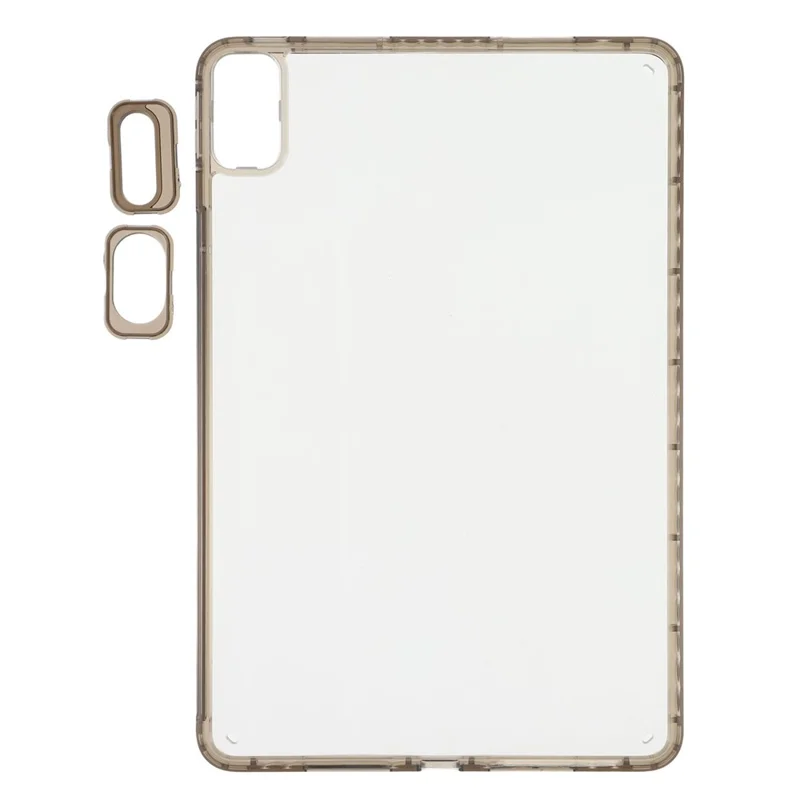 Tablet Case For Huawei MatePad SE 11  /  MatePad 11 (2023)  /  (2021) Flexible TPU + Acrylic Shockproof Cover - Grey