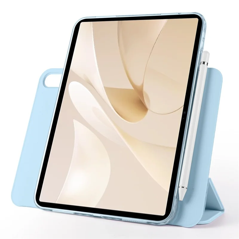 For Huawei MatePad 12 X / MatePad Air (2024) Case Folding Stand Magnetic Leather Tablet Cover - Baby Blue