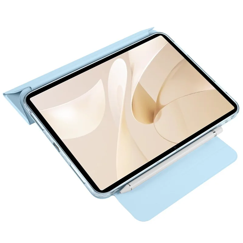 For Huawei MatePad 12 X / MatePad Air (2024) Case Folding Stand Magnetic Leather Tablet Cover - Baby Blue