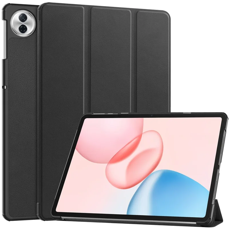 For Honor Pad 10 Case Anti-Drop Leather Stand Tablet Cover - Black