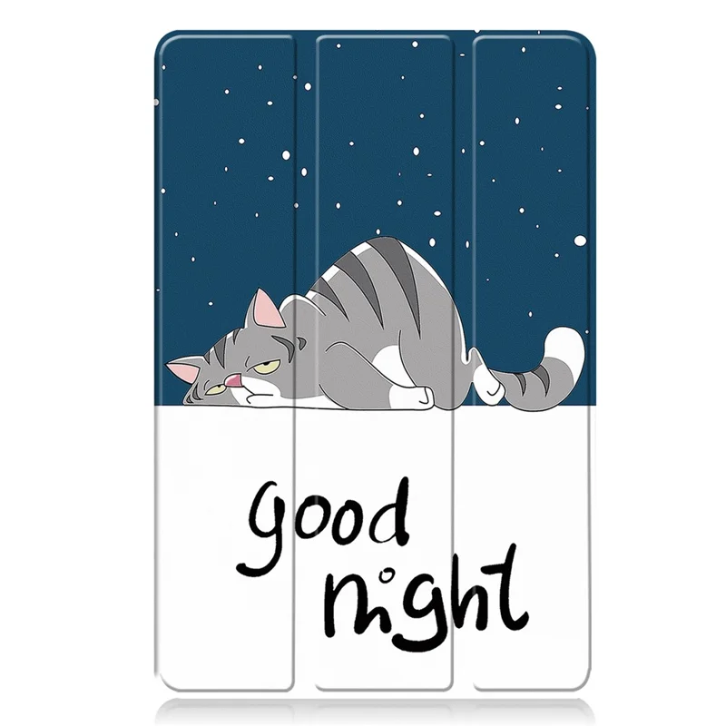 Capa para Tablet Xiaomi Redmi Pad 2 com Estampa de Gato - Couro com Suporte