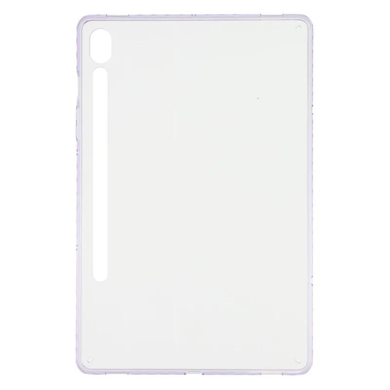 Tablet Case For Samsung Galaxy Tab S10 FE  /  S9 FE  /  S9 Flexible TPU + Acrylic Shockproof Protective Cover - Purple