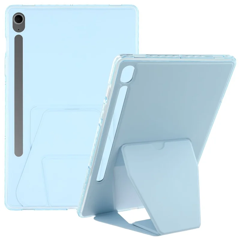 Tablet Case For Samsung Galaxy Tab S10 Lite / S10 FE / S9 FE / S9 TPU PU Leather Kickstand Cover - Blue