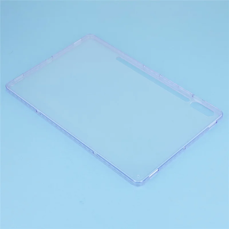 Tablet Case For Samsung Galaxy Tab S10+  /  S9 FE+  /  S9+ Flexible TPU + Acrylic Shockproof Protective Cover - Purple