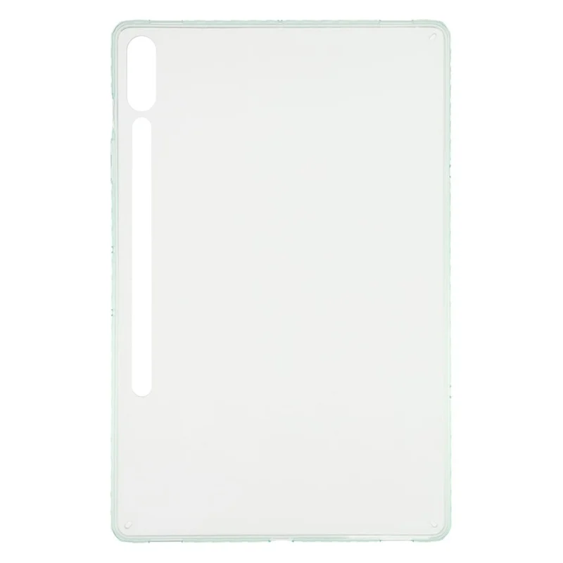 Tablet Case For Samsung Galaxy Tab S10+  /  S9 FE+  /  S9+ Flexible TPU + Acrylic Shockproof Protective Cover - Light Green