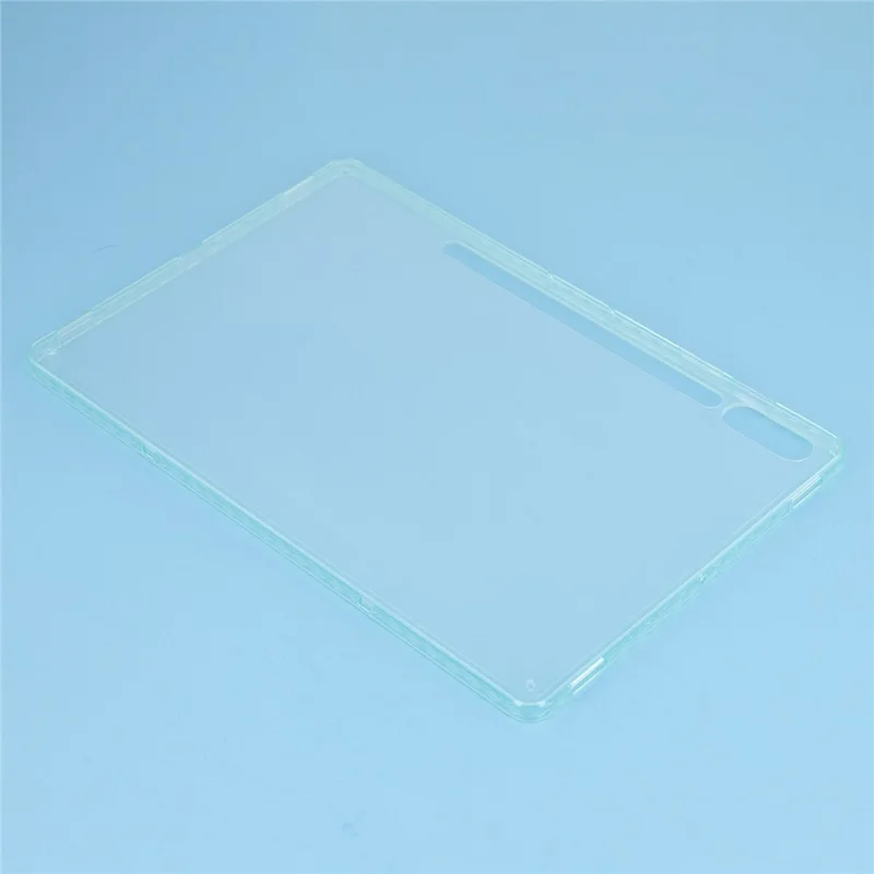 Tablet Case For Samsung Galaxy Tab S10+  /  S9 FE+  /  S9+ Flexible TPU + Acrylic Shockproof Protective Cover - Light Green