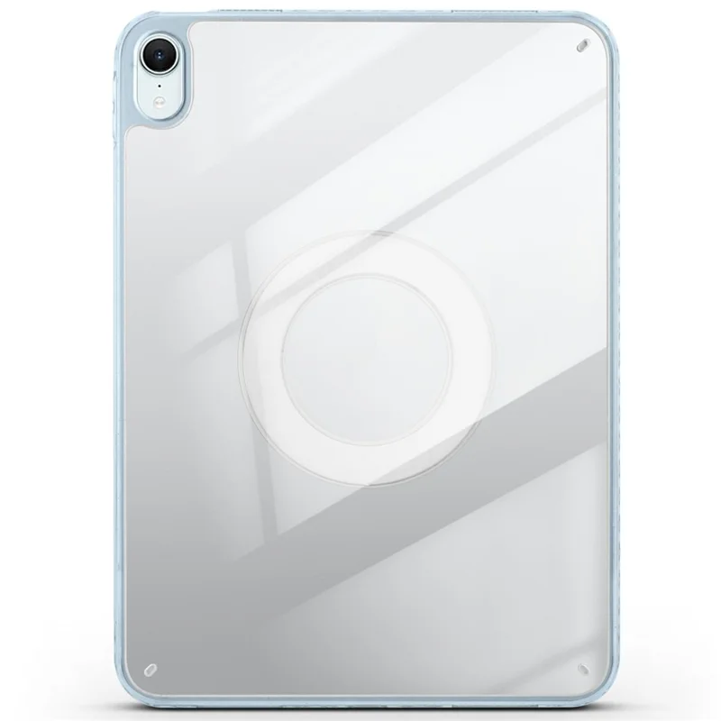 Чехол для iPad mini (2024) / (2021) с функцией складывания, магнитный кожаный чехол-подставка - Нежно-голубой