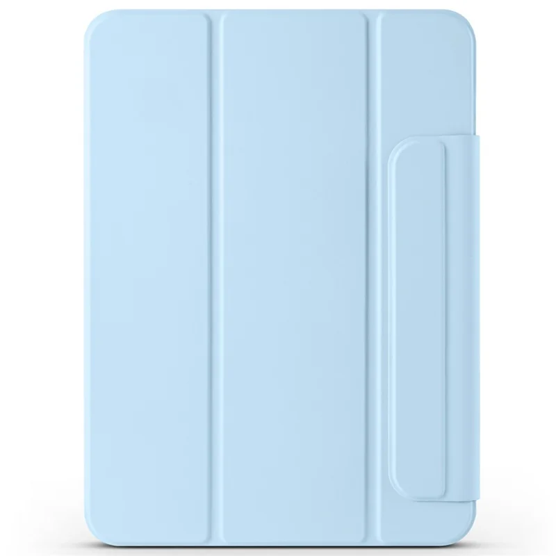 Чехол для iPad mini (2024) / (2021) с функцией складывания, магнитный кожаный чехол-подставка - Нежно-голубой