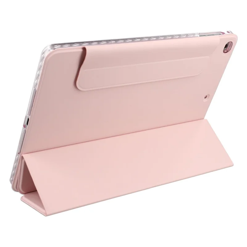Hülle für iPad 9,7 Zoll (2018) / (2017) / Air 2 / Air (2013) Faltbarer Ständer Magnetisches Ledercover - Pink