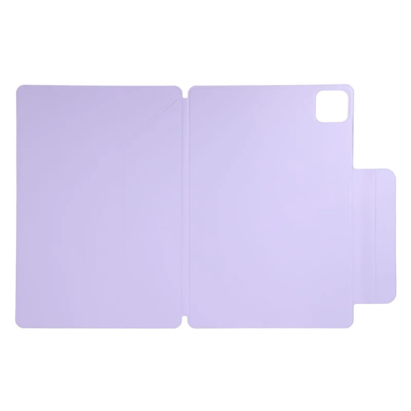 Capa para Xiaomi Pad 7 Ultra em PC + Couro PU com Suporte Origami Magnético - Roxa