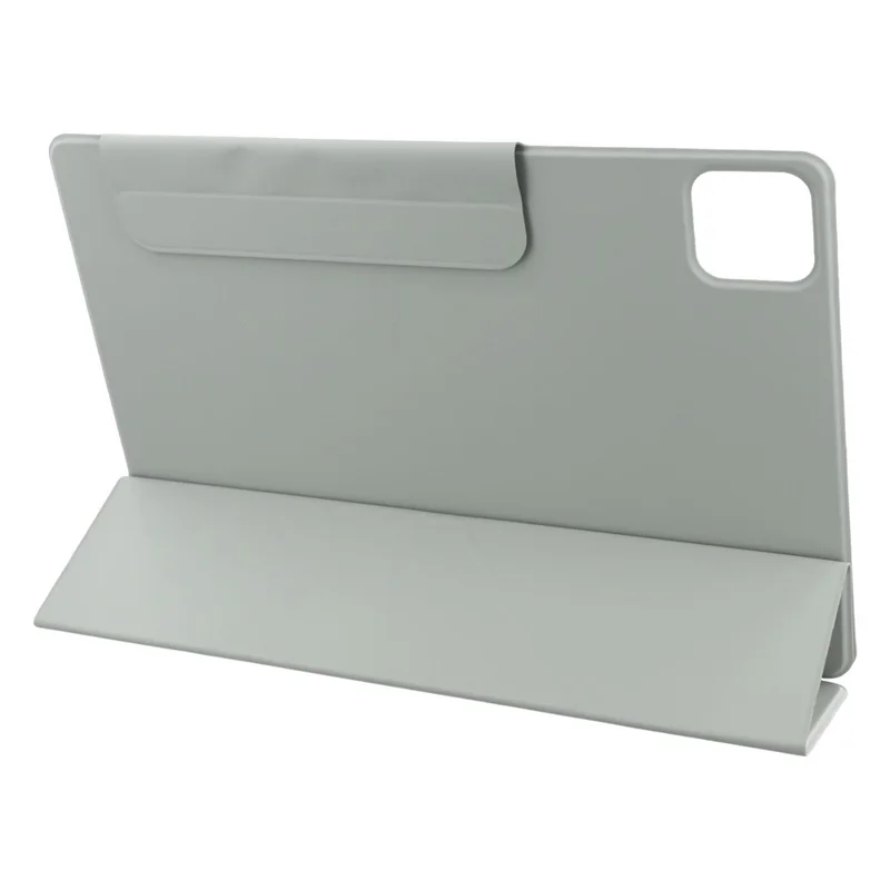 Capa para Xiaomi Pad 7 Ultra em PC + Couro PU com Suporte Origami Magnético - Cinza