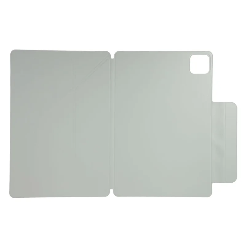 Capa para Xiaomi Pad 7 Ultra em PC + Couro PU com Suporte Origami Magnético - Cinza