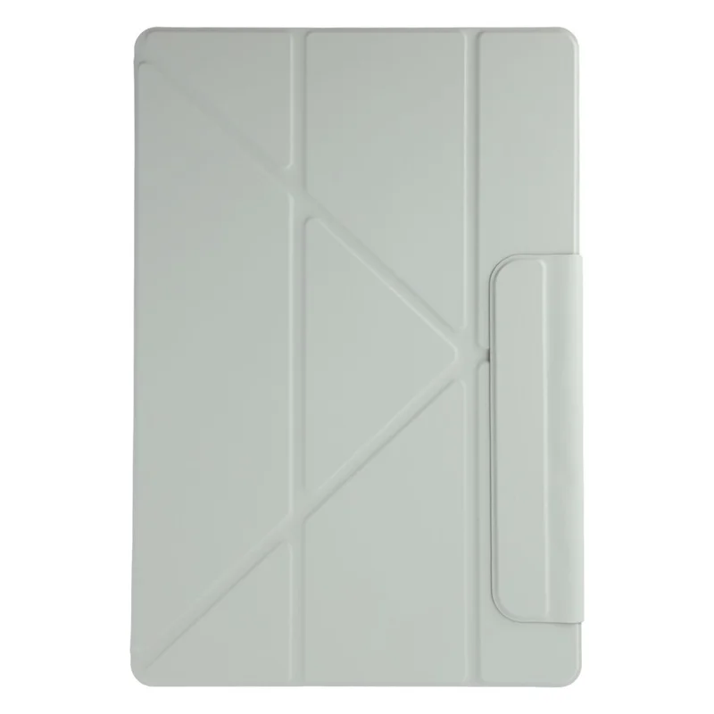 Capa para Xiaomi Pad 7 Ultra em PC + Couro PU com Suporte Origami Magnético - Cinza