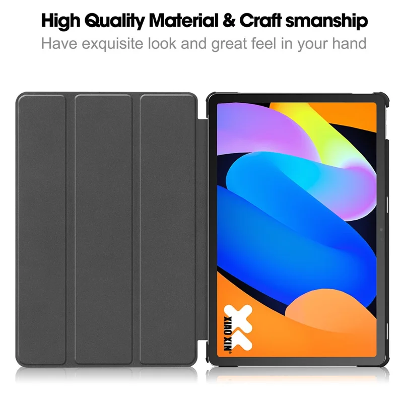 For Lenovo Idea Tab Tablet  /  Xiaoxin Pad 11 2025 Case Pattern Print Leather Stand Tablet Cover - Apricot