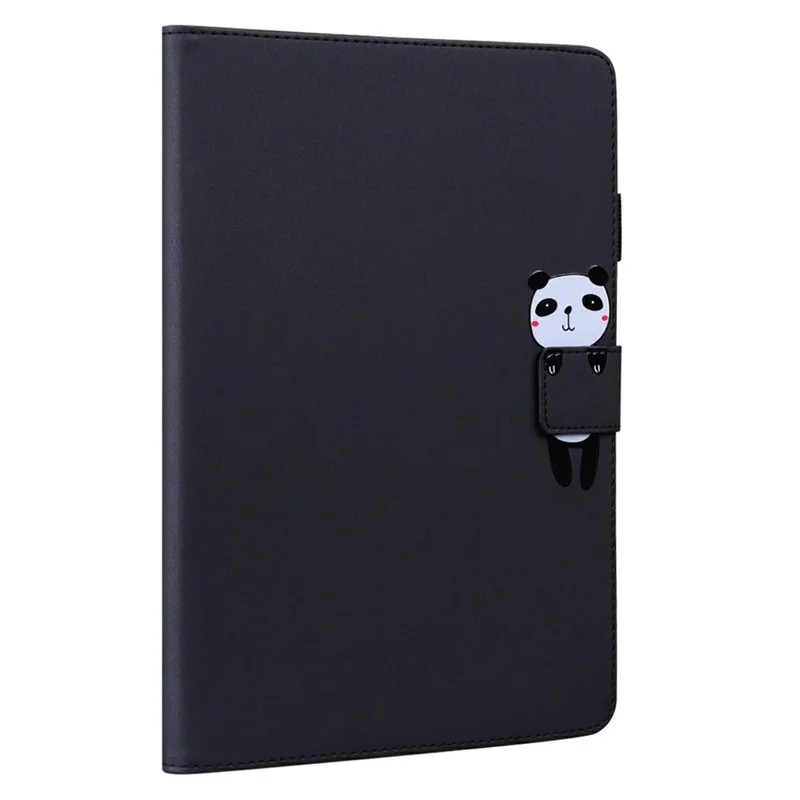 For Xiaomi Pad 7 / 7 Pro Case Tablet Stand Leather Cover Card Slots Animal Pattern - Black