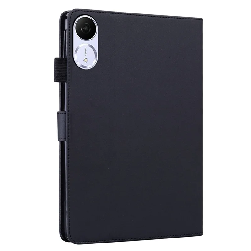 Capa para Tablet For Honor Pad V9 com Suporte em Couro, Slots para Cartões e Padrão de Animal - Preto