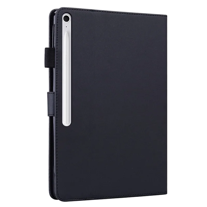 Cover in pelle per Samsung Galaxy Tab S10 FE+ con supporto, slot per carte e motivo animale - Nero