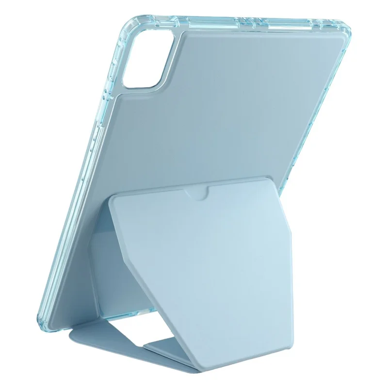Tablet Case For Huawei MatePad SE 11 / MatePad 11 (2023) / (2021) TPU PU Leather Kickstand Cover with Lens Frames - Blue