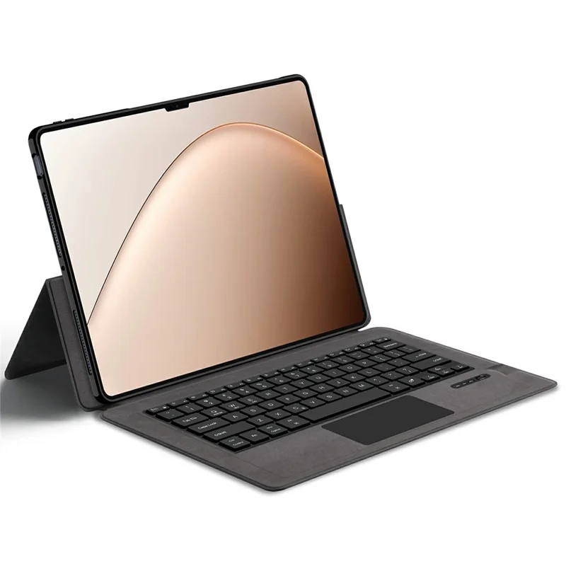 For Xiaomi Pad 7 Ultra Leather Case + Touchpad Bluetooth-Compatible Keyboard with Backlit