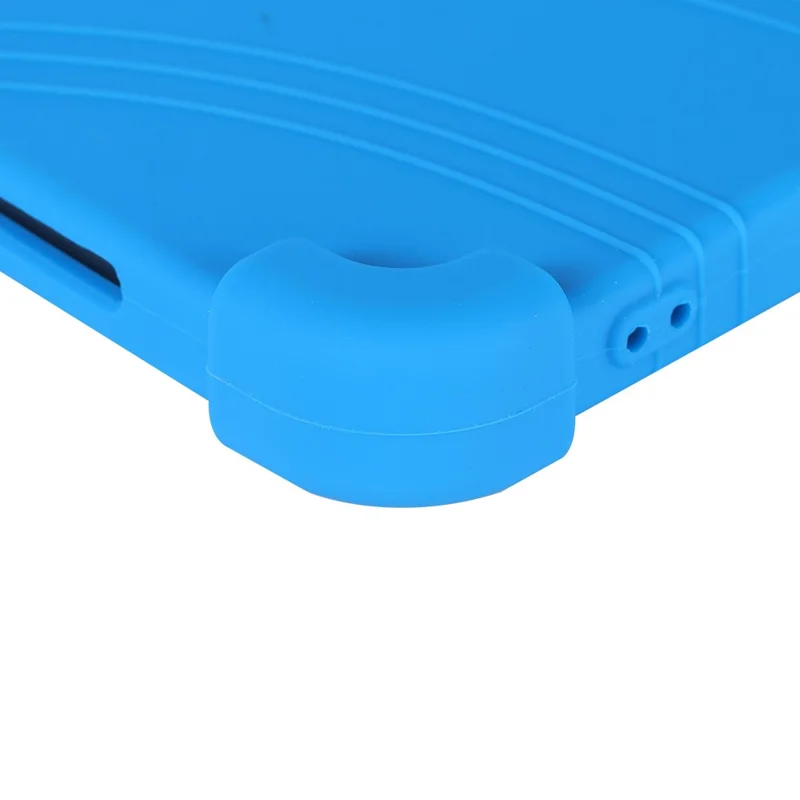 Funda de silicona con soporte para TCL NxtPaper 11 Plus, cubierta protectora resistente - Azul oscuro