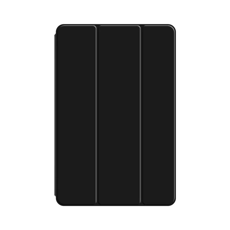 For Honor Pad 10 Case PU Leather TPU Back Trifold Stand Tablet Cover - Black