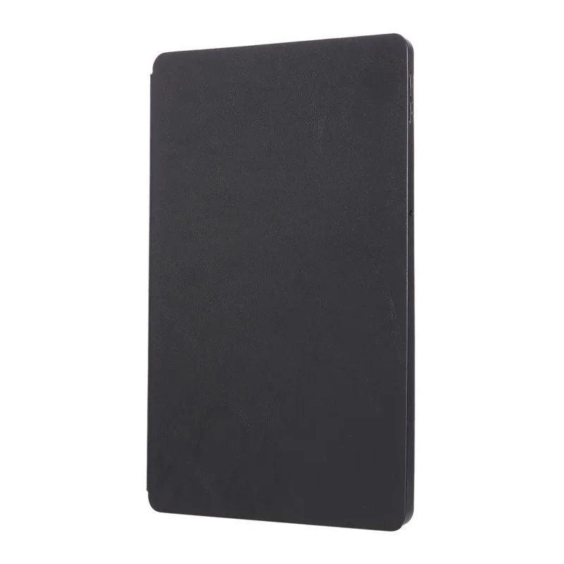 Funda Anticaídas de Cuero PU para Oppo Pad SE con Soporte - Negro