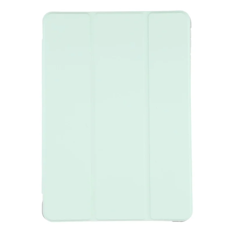 Capa para Xiaomi Redmi Pad 2 com Compartimento para Caneta, Suporte Dobrável em Três Partes, Couro PU+TPU, Capa para Tablet com Ativação/Desativação Automática - Verde Matcha