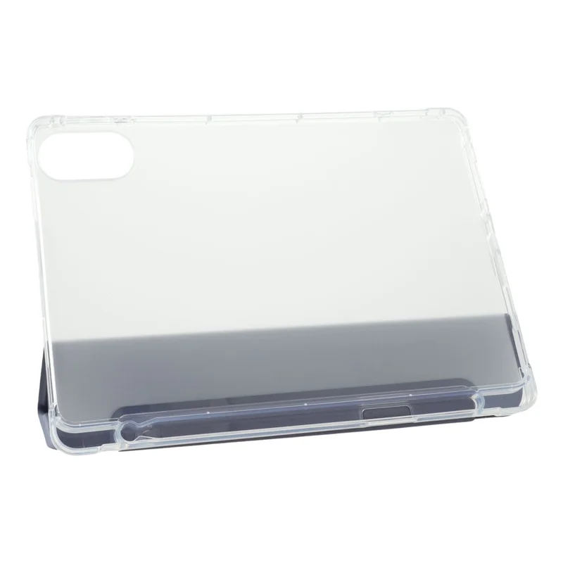 Cover per Xiaomi Redmi Pad 2 con Slot per Penna, Supporto Pieghevole Triplo, in Pelle PU+TPU, Cover per Tablet con Accensione/Spegnimento Automatico - Lavanda Viola