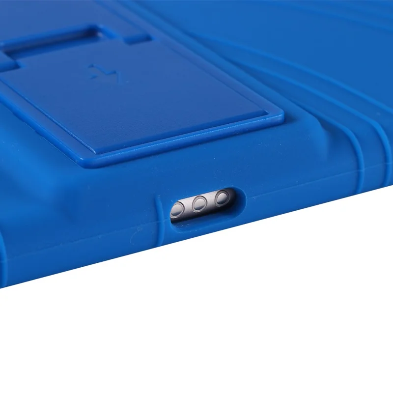 Capa de silicone com suporte para OPPO Pad SE - Azul Marinho