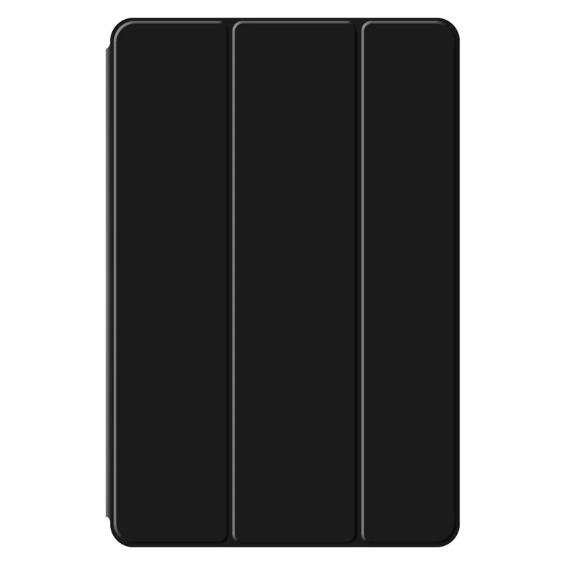 Capa para Xiaomi Redmi Pad 2 em Couro PU com Suporte Dobrável e Parte Traseira em TPU - Preto