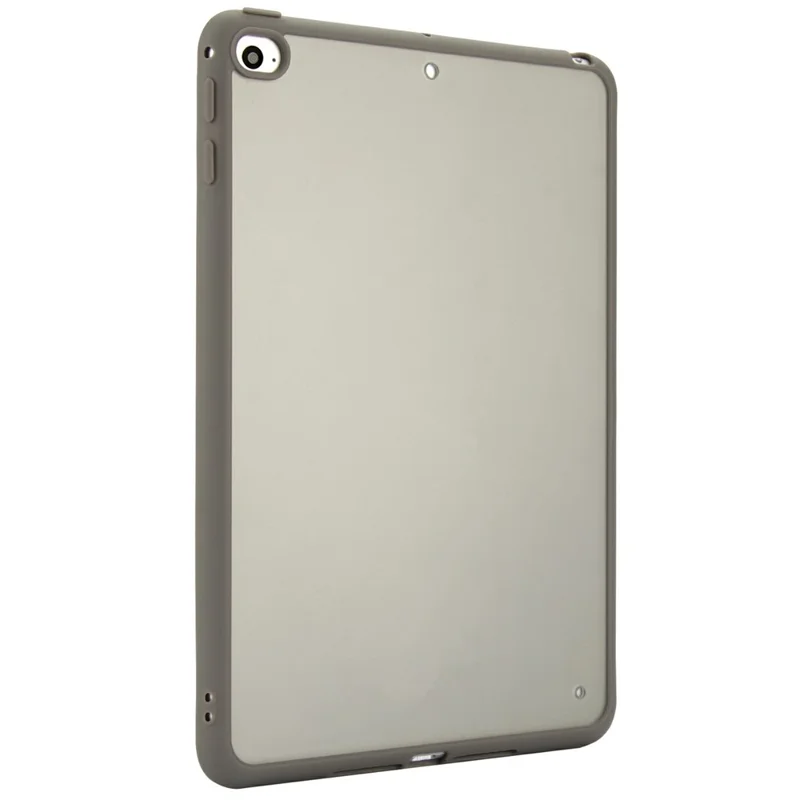 Hülle für iPad mini (2019) 7,9 Zoll / mini 4 Skin Touch Matt Acryl TPU Stoßfeste Tablet-Schutzhülle - Grau