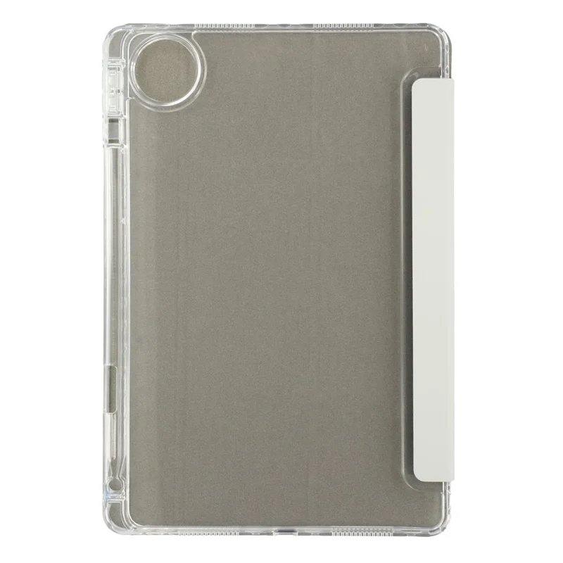 For Honor Pad 10 Case PU Leather Origami Stand Clear Tablet Cover - Grey