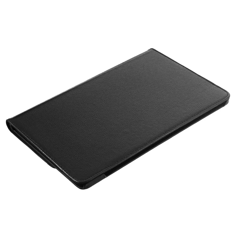 Para Lenovo Idea Tab Tablet TB336ZU, TB336FU / Xiaoxin Pad 11 2025 Capa com Suporte Giratório em Couro Sintético + Capa de Tablet em PC com Elástico - Preto