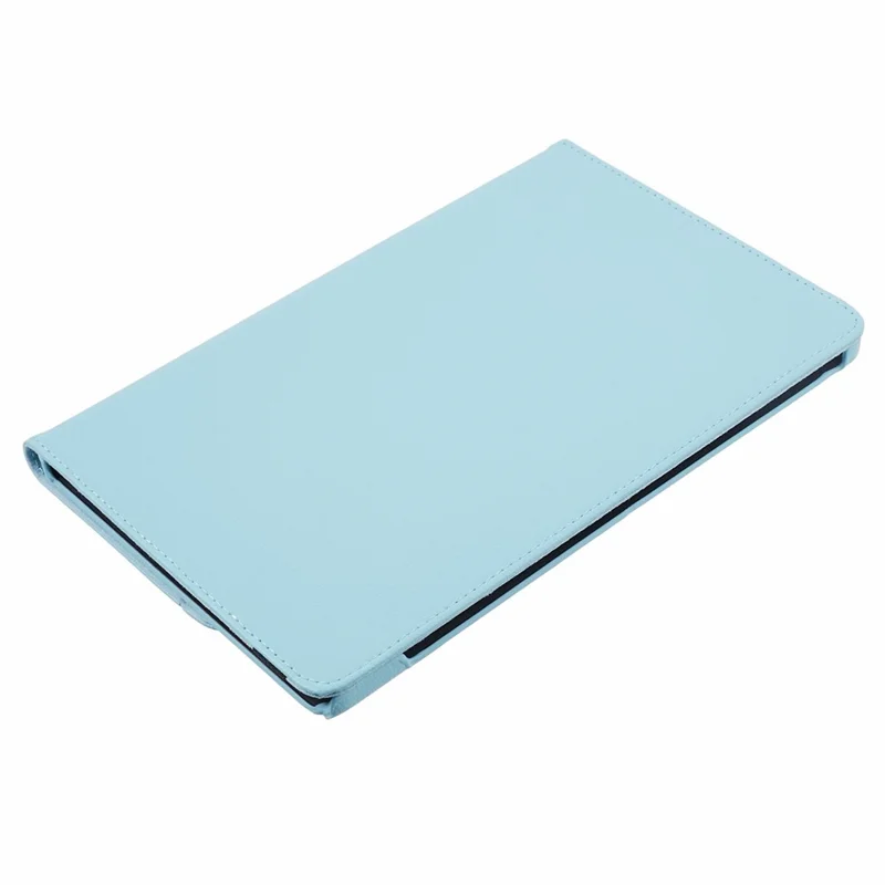Per Lenovo Idea Tab TB336ZU, TB336FU / Xiaoxin Pad 11 2025 Custodia Supporto Rotante in Pelle PU + Copertura Tablet PC con Fascia Elastica - Azzurro Pastello