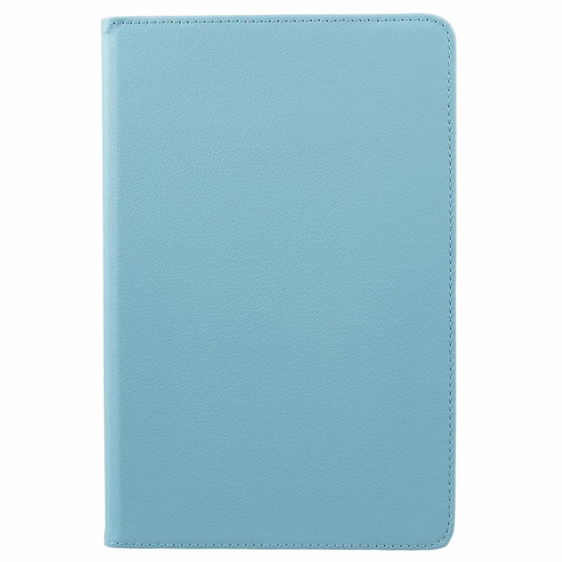 Per Lenovo Idea Tab TB336ZU, TB336FU / Xiaoxin Pad 11 2025 Custodia Supporto Rotante in Pelle PU + Copertura Tablet PC con Fascia Elastica - Azzurro Pastello