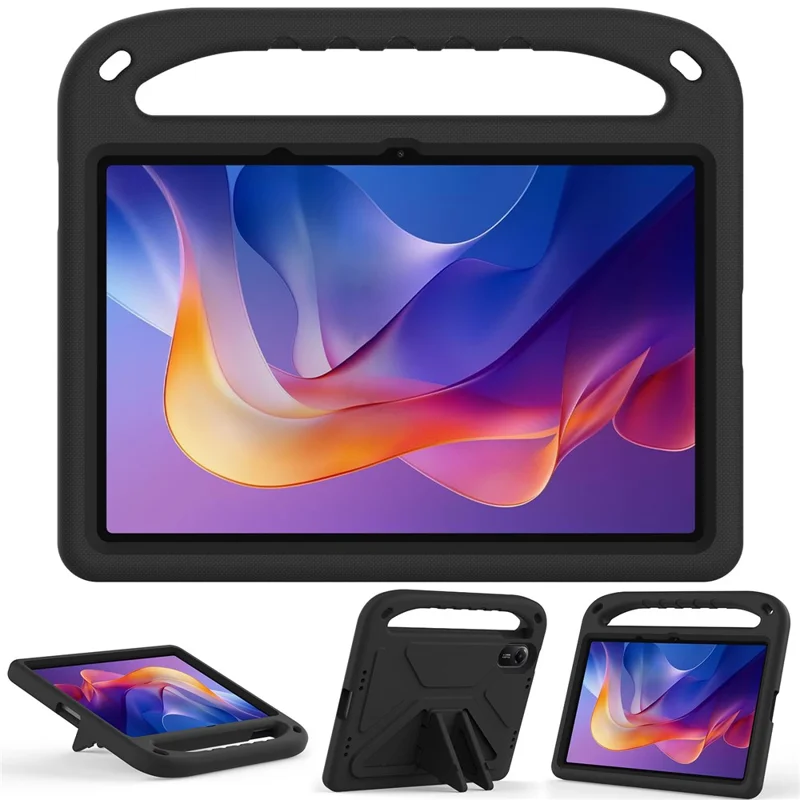 Capa para Tablet Xiaomi Redmi Pad 2 com Alça de Mão e Suporte - Preto