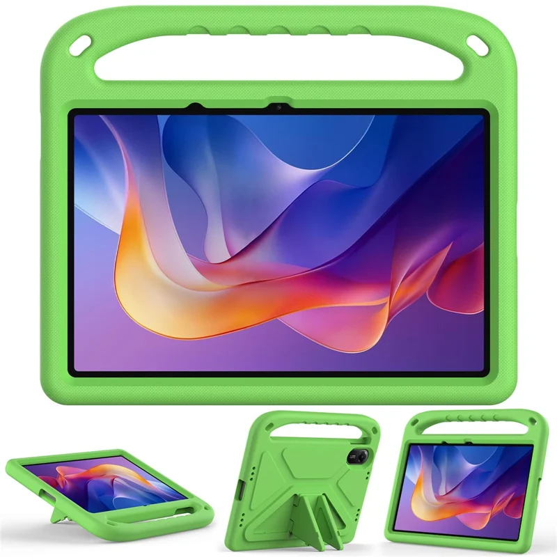 For Xiaomi Redmi Pad 2 Case Hand Grip Kickstand Tablet EVA Cover - Green