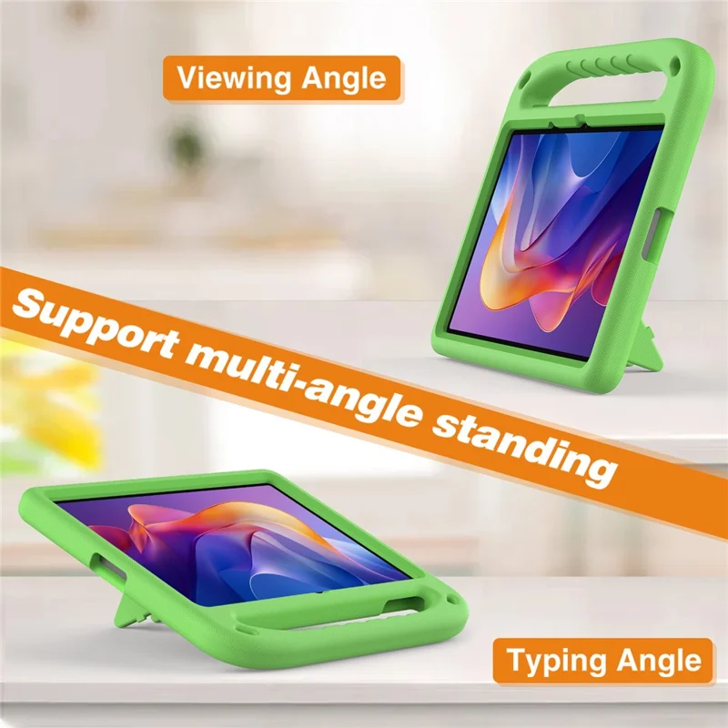 For Xiaomi Redmi Pad 2 Case Hand Grip Kickstand Tablet EVA Cover - Green