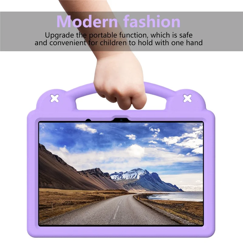 Capa para Xiaomi Redmi Pad 2 Crianças EVA Tablet - Roxo