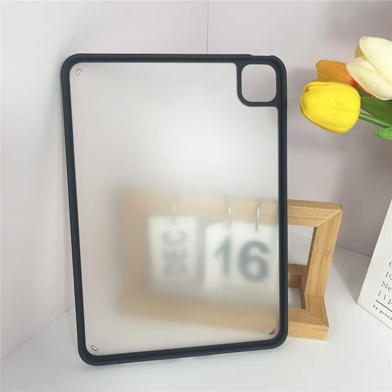 Funda para iPad Pro 11 (2024) de TPU + Acrílico + PC Mate Antigolpes - Negro